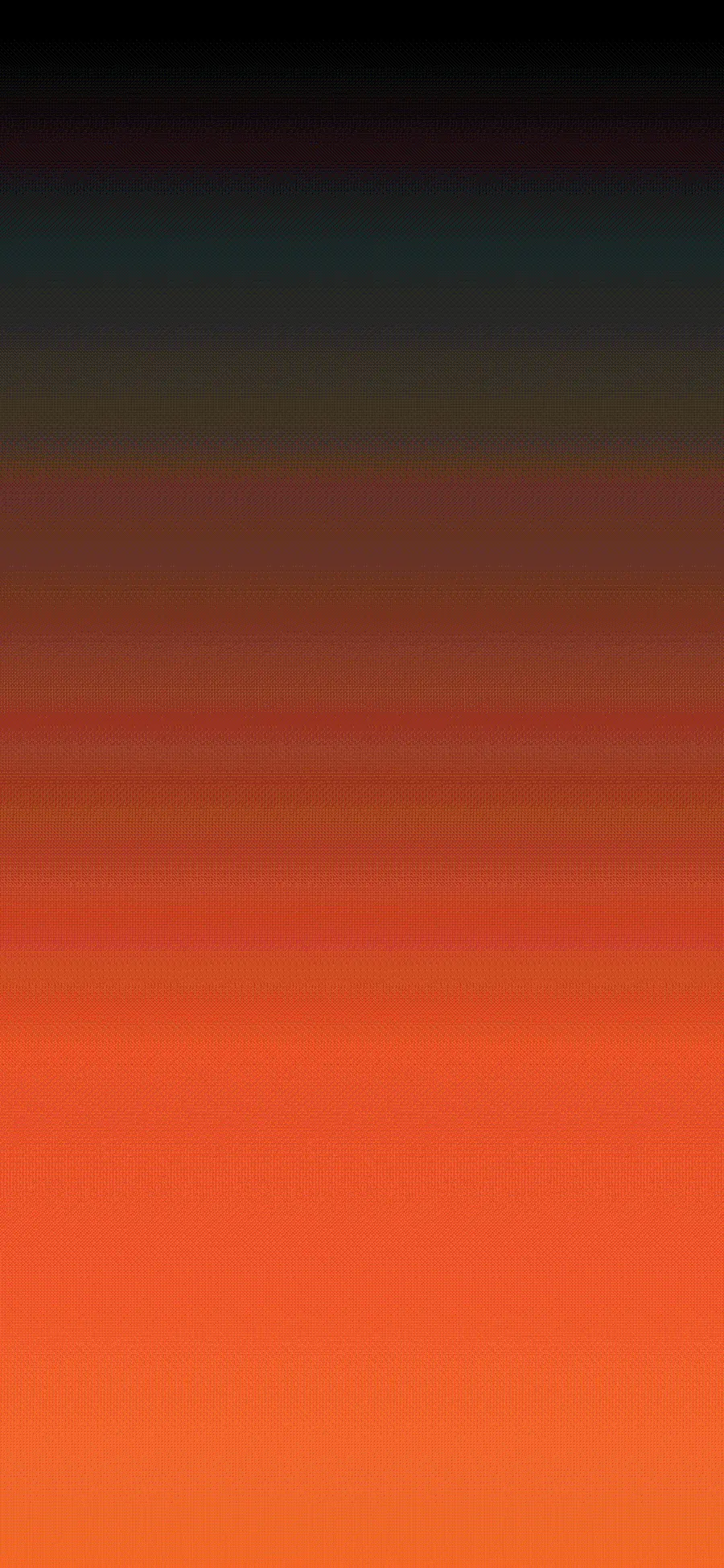 Light Orange and Black Gradient iPhone Wallpaper