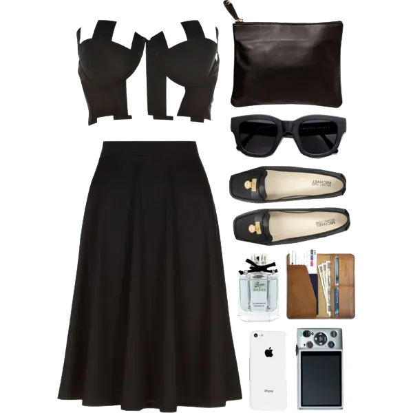 A sample photo of a beautiful evening dress for an evening party