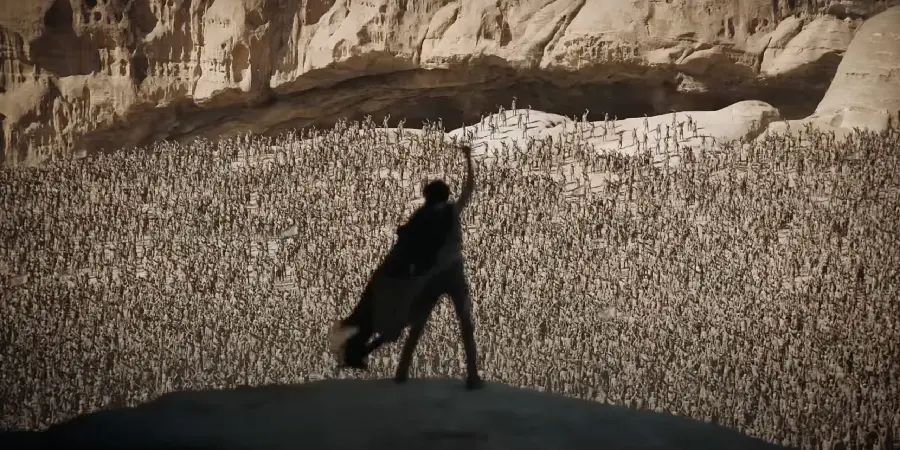 Download the best images from the famous movie Dune Part 2