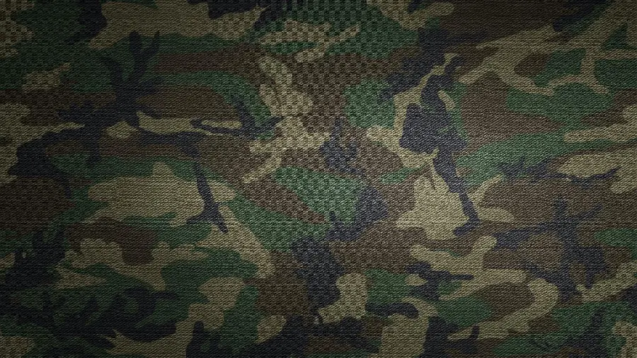 Military Fabric Texture Up Close