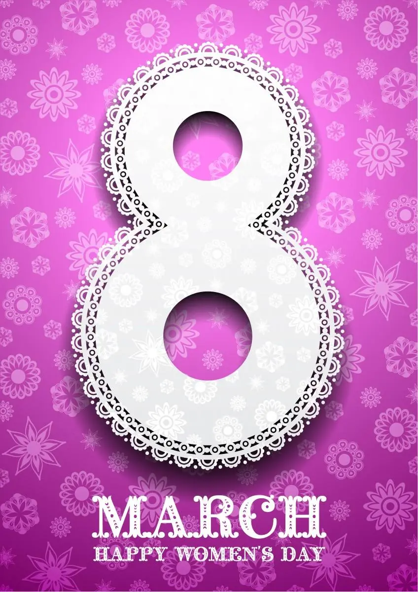 An enlightening photo to congratulate Women's Day and appreciate special women on International Women's Day on March 8