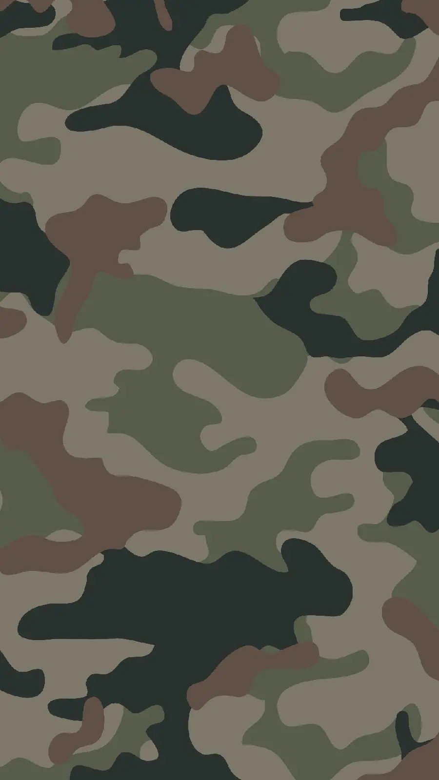 Mobile Wallpaper with Military Camouflage Pattern and Texture