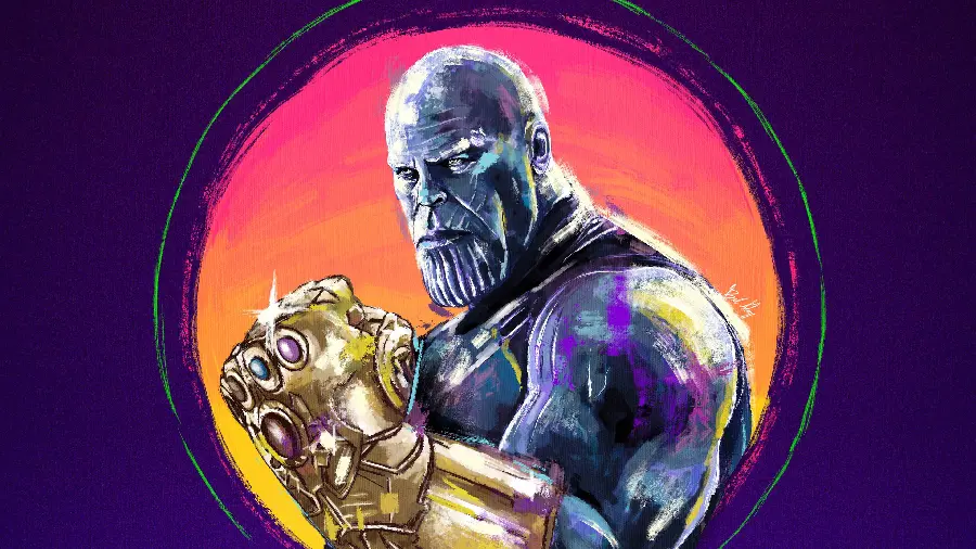 Thanos 4k wallpaper