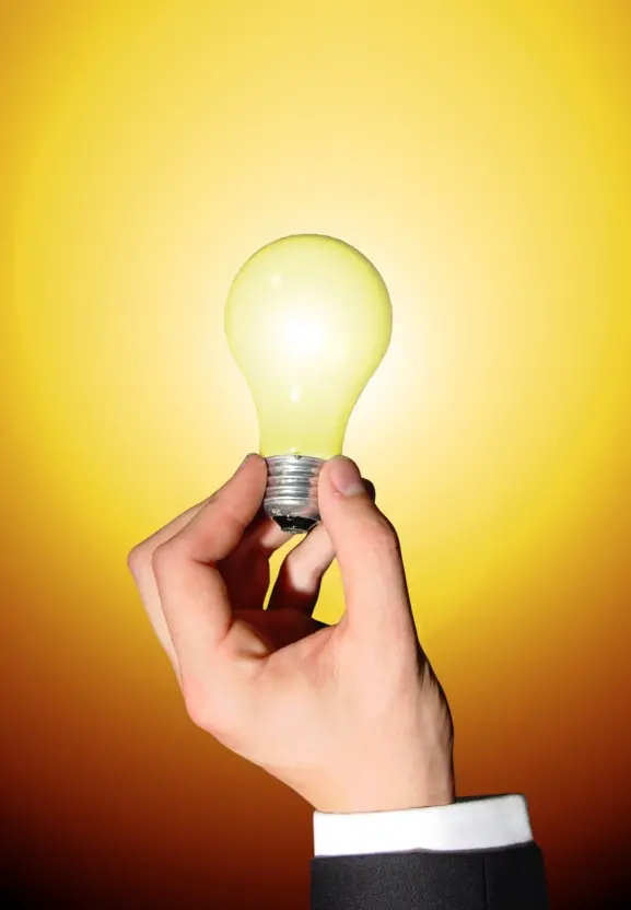 Lighted Lamp Wallpaper for iPhone