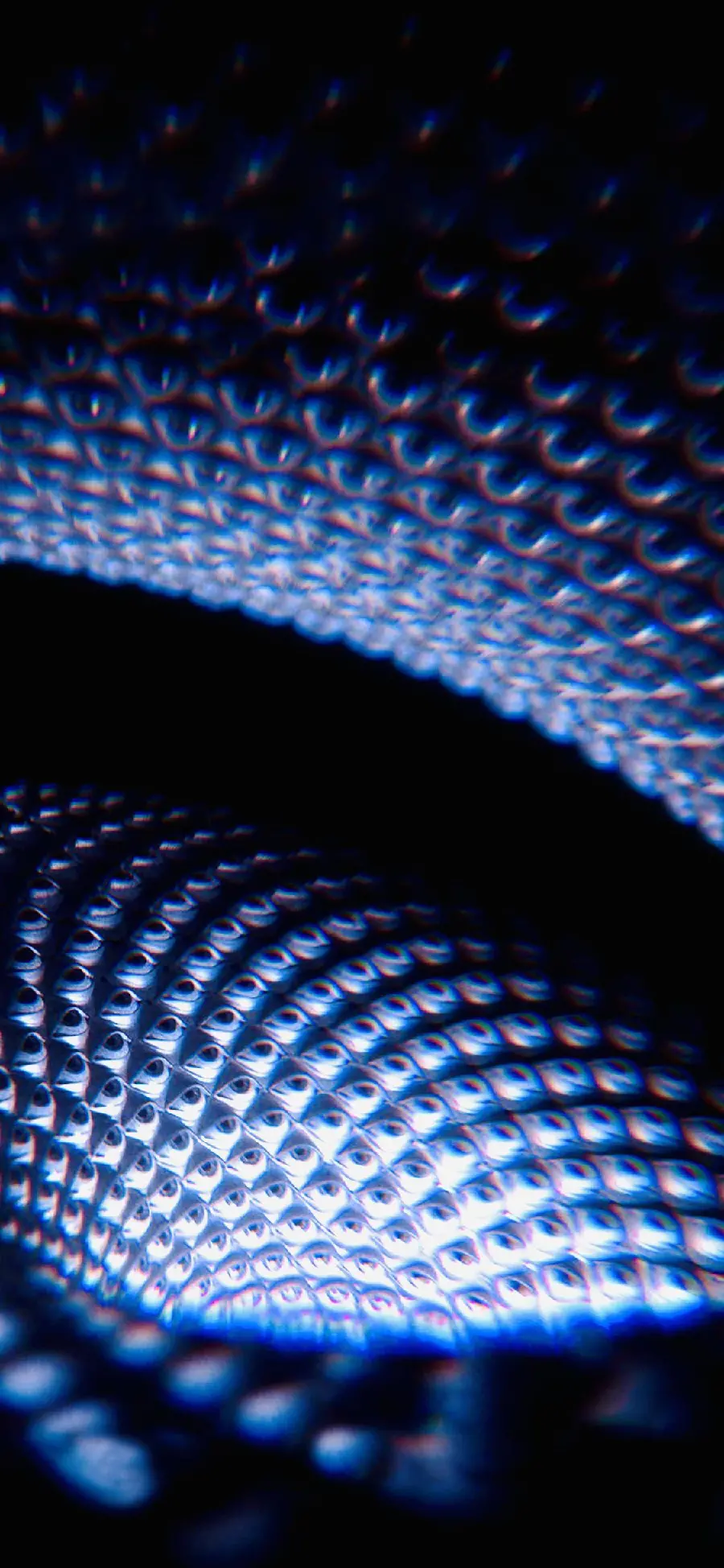 iPhone wallpaper of blue and bright lights