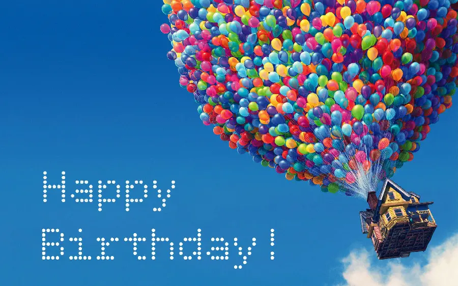 Happy Birthday Balloon Greetings