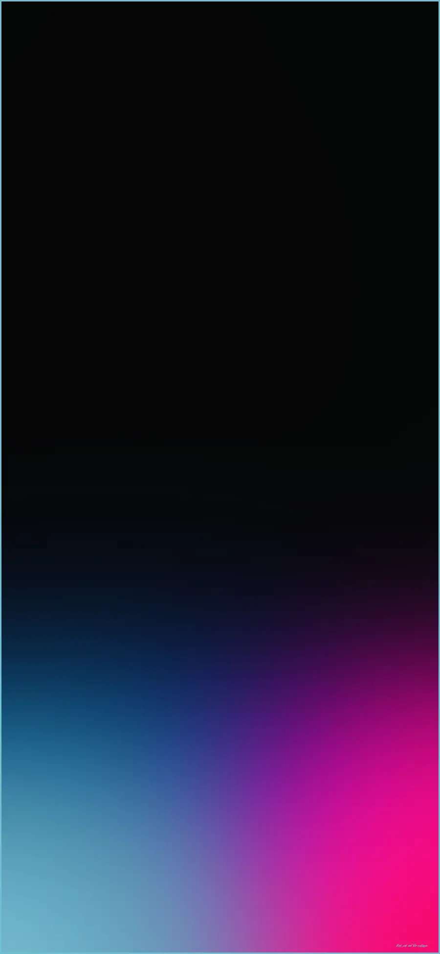 Gradient gradient of red and blue on a black background