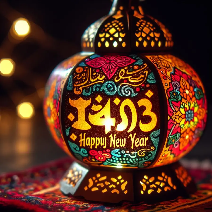 Nowruz 1403 photo for congratulations on Instagram