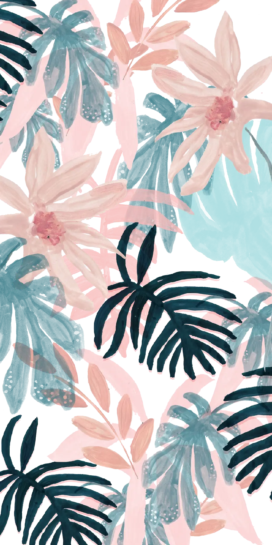 Spring Leaves Painting Photo