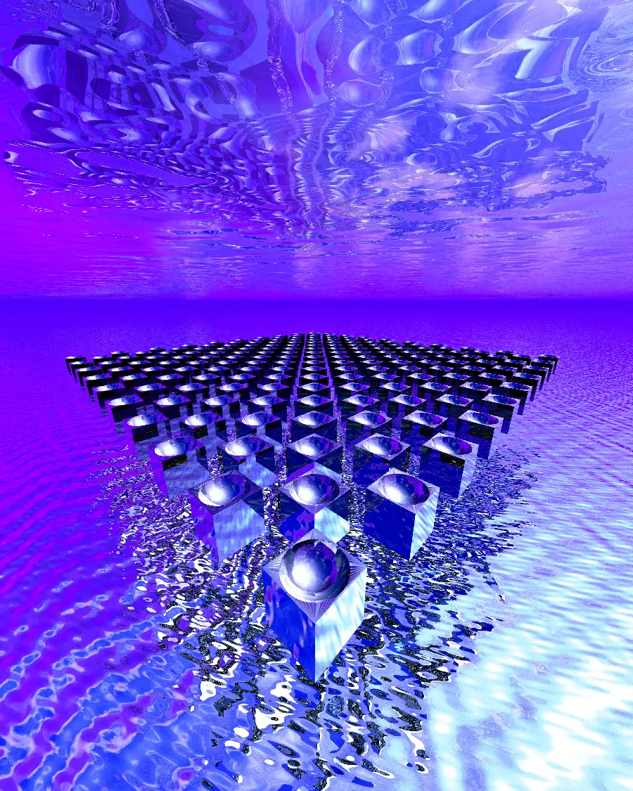 Metallic world photo for sensitive people's profiles