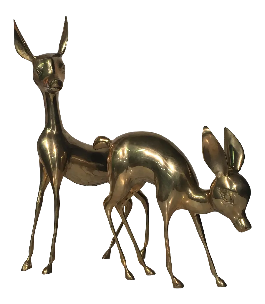 Photos of Metal Statues of Ahu or Ghazal