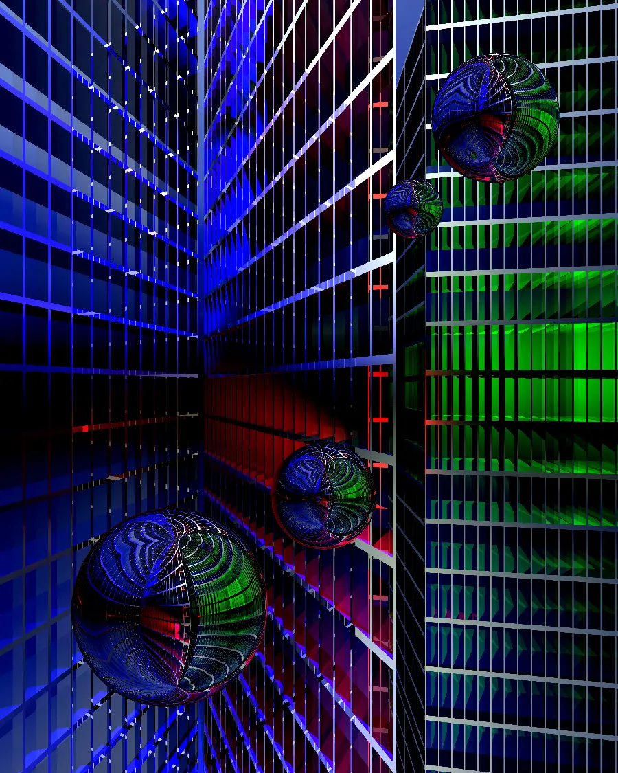 Stylish and Modern Background with Rainbow Metallic Colors
