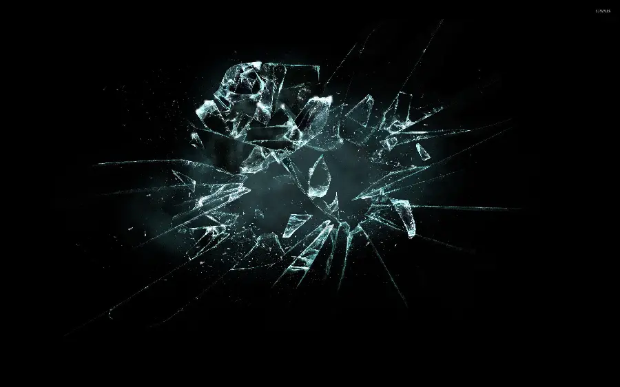Cracked and Broken Glass