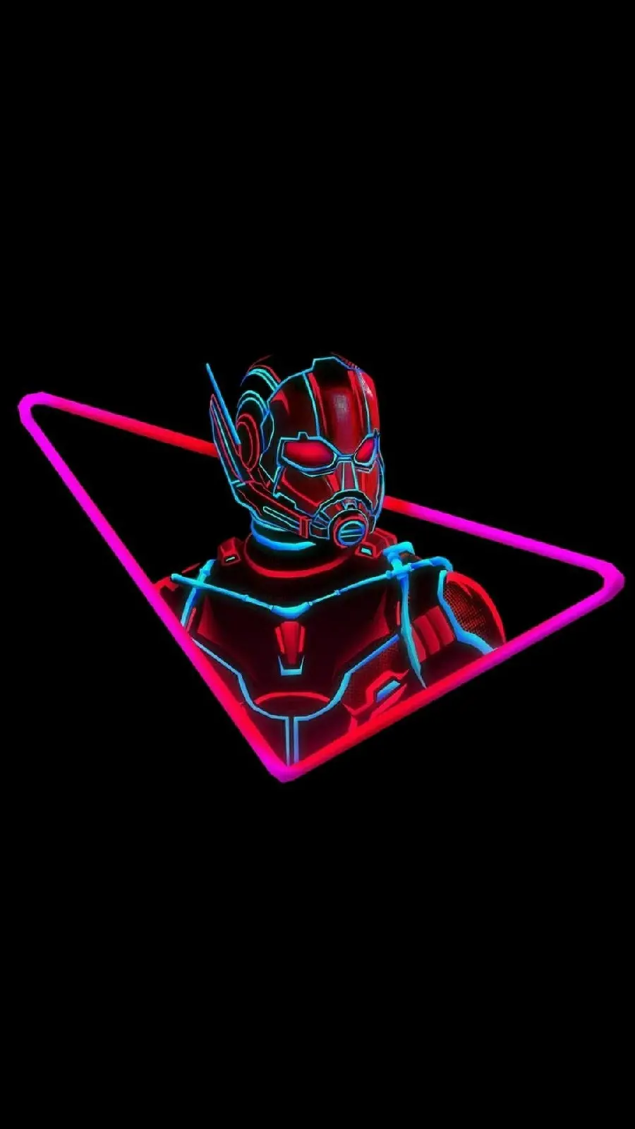 Ant-Man Wallpaper for iPhone with Bright and Luminous Colors