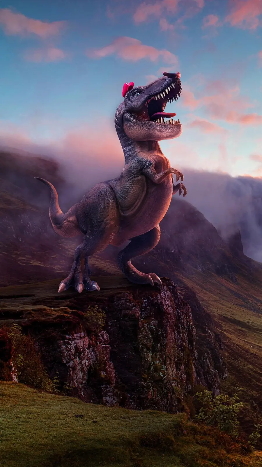 Download Samsung Wallpaper of dinosaur