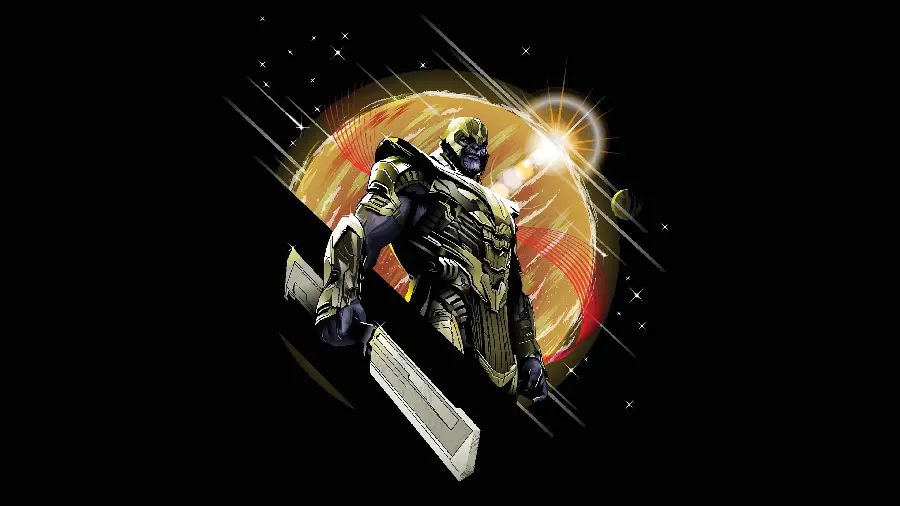 Marvel Thanos Poster