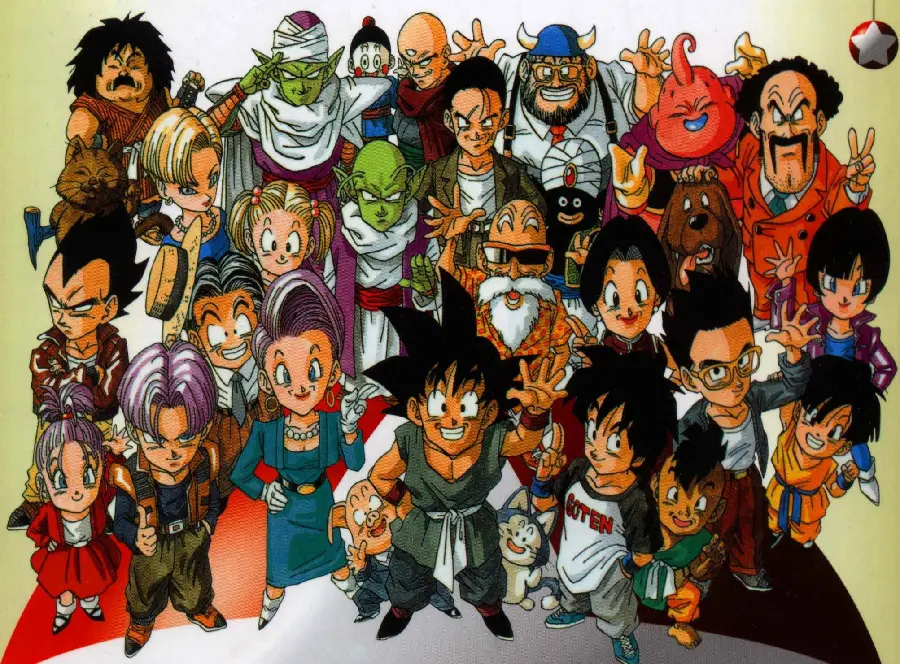 Anime Family Group Wallpaper for Computer