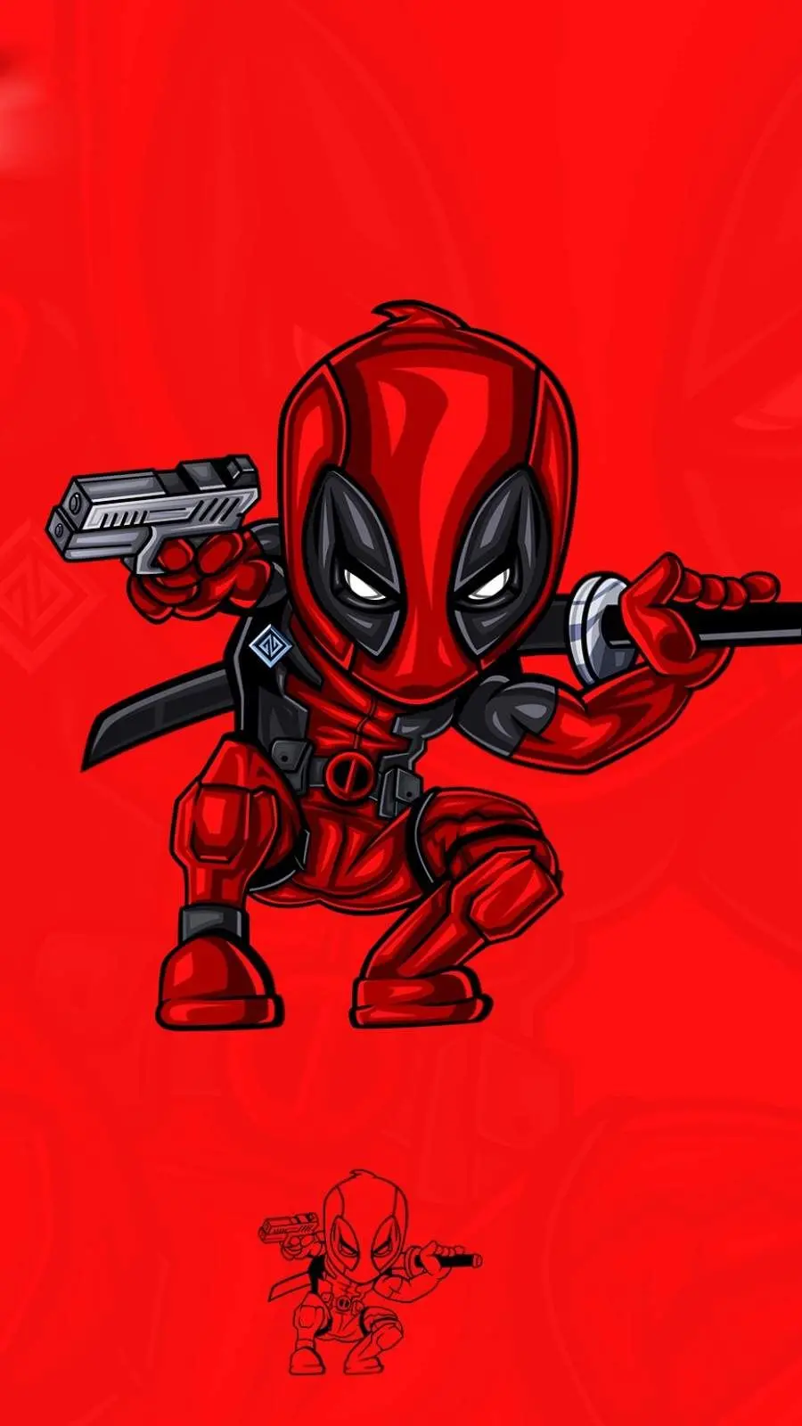 Deadpool Cartoon Photo