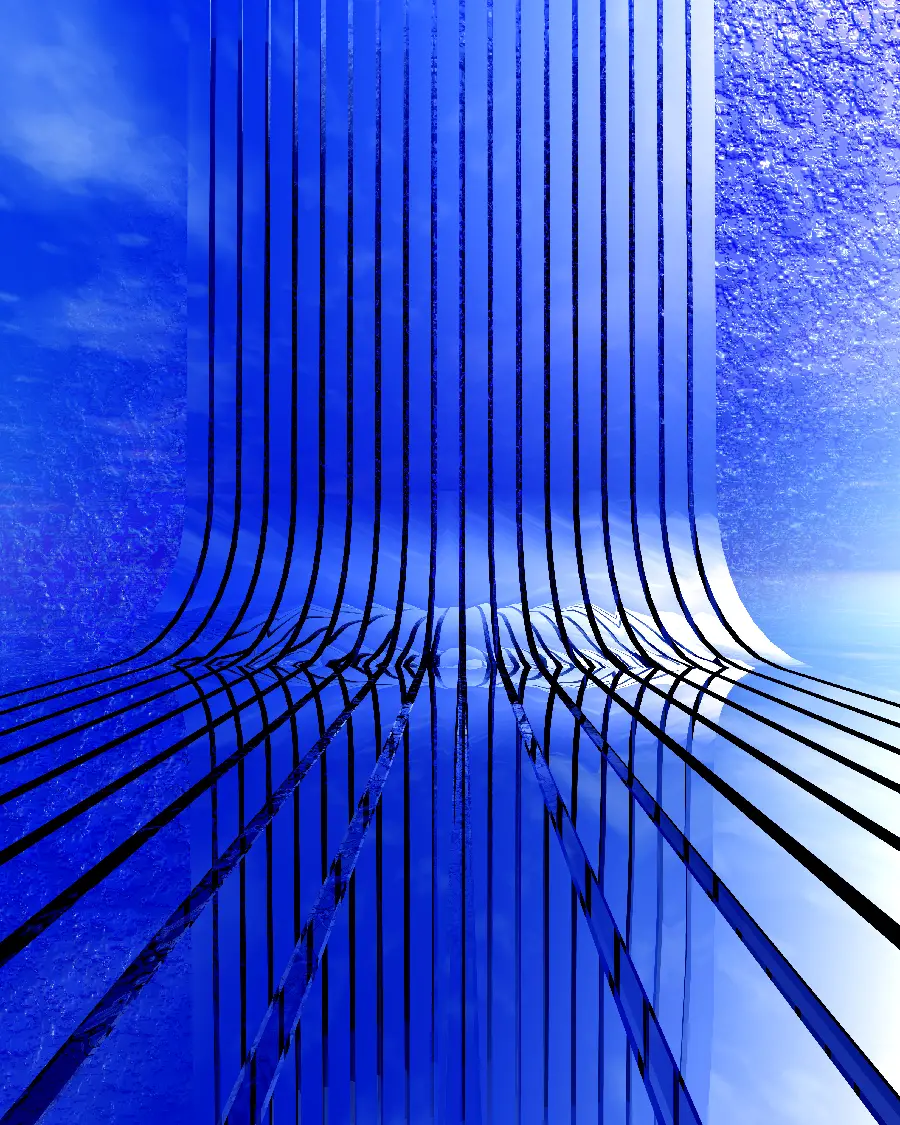 Eye-catching background for chat screen with metallic world colors