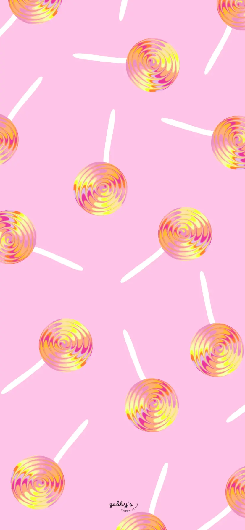 Pink Lollipop Wallpaper and Wallpaper for Phone