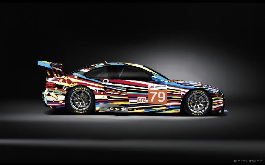 Boyish wallpaper of a cool racing car for a profile