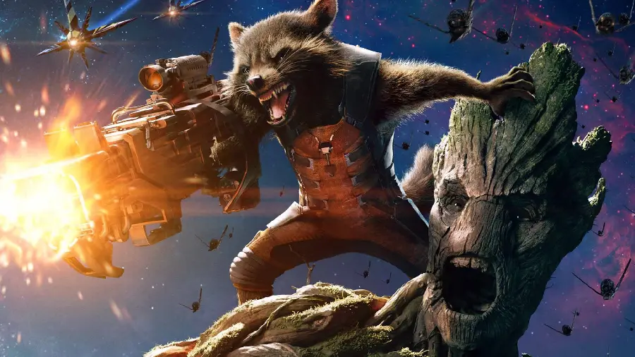 Rocket Raccoon Poster Picture
