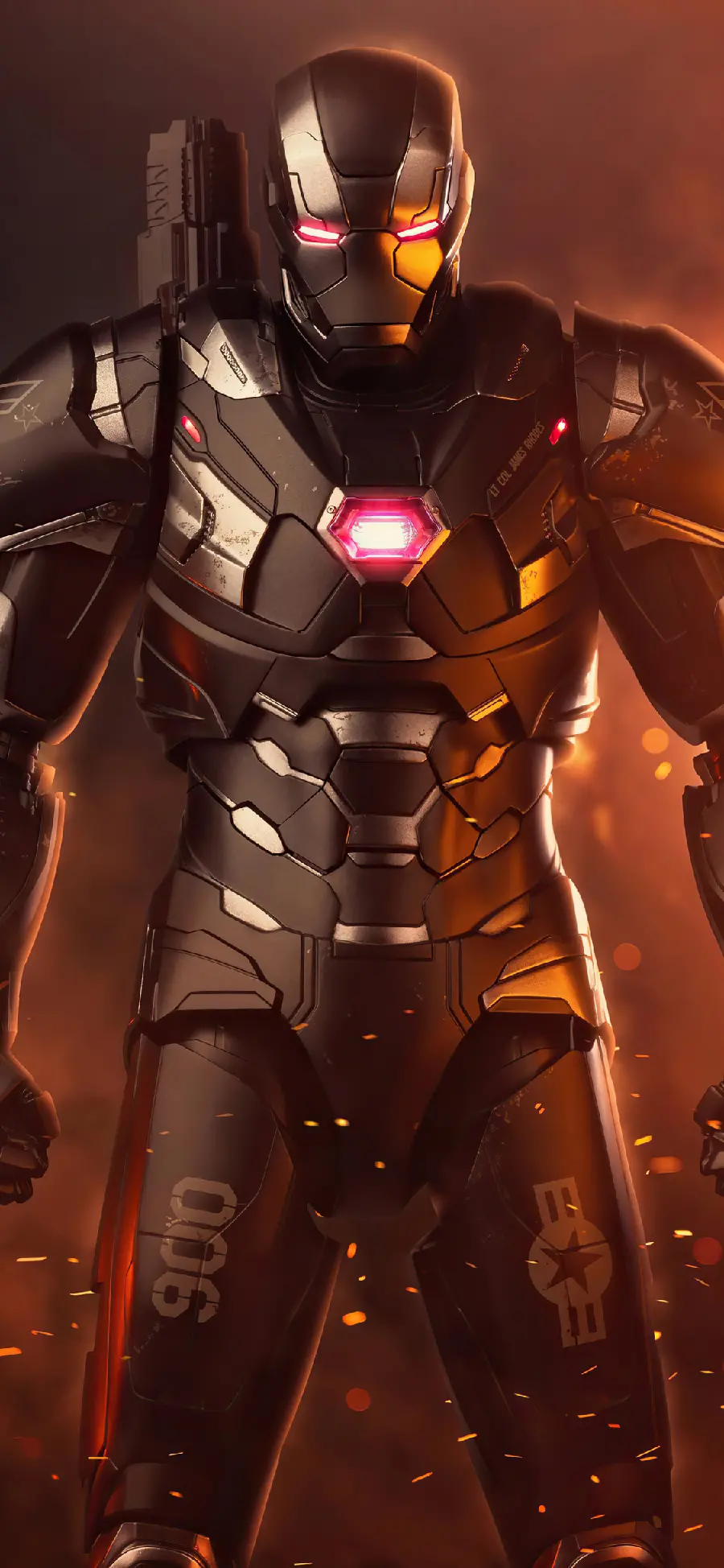 Full hd wallpaper of war machine for iPhone