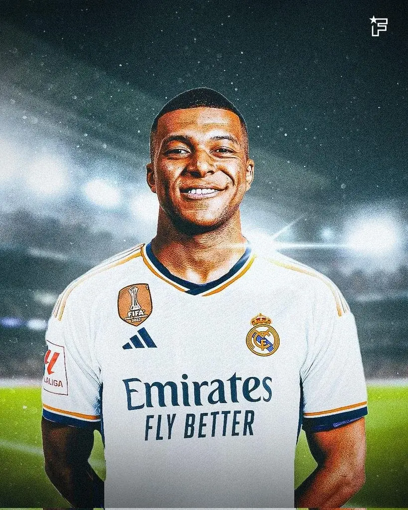 New pictures of Mbappe in Real Madrid