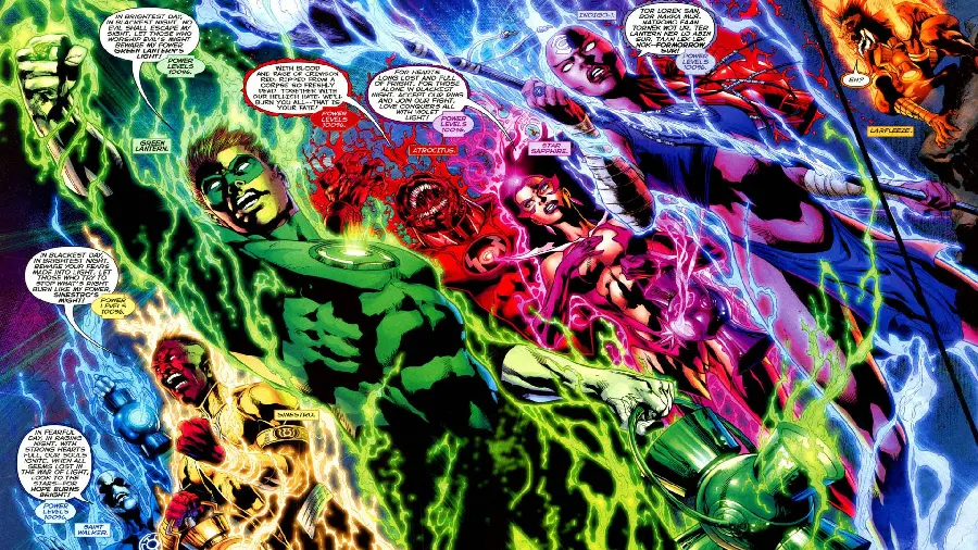 Green Lantern Background Picture