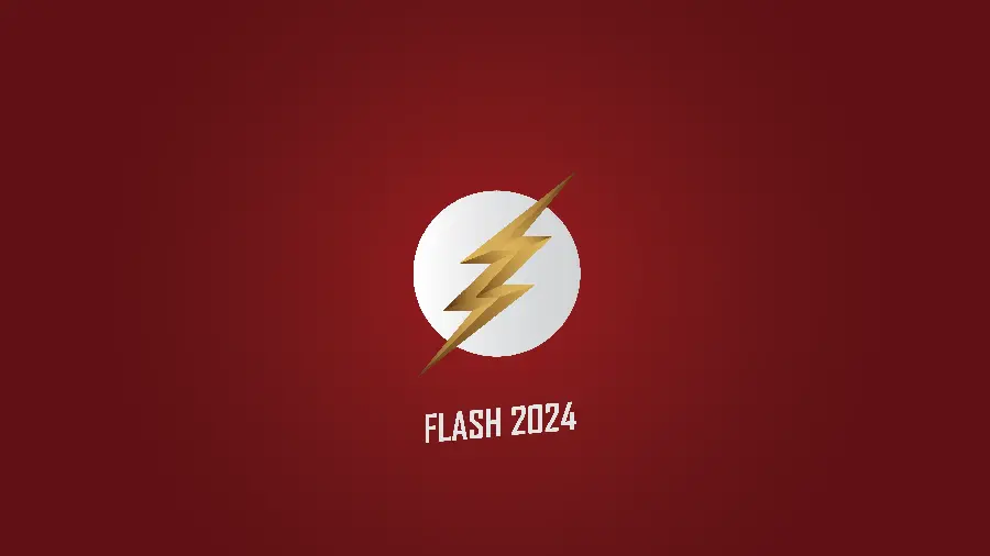 Flash Logo on Black Background