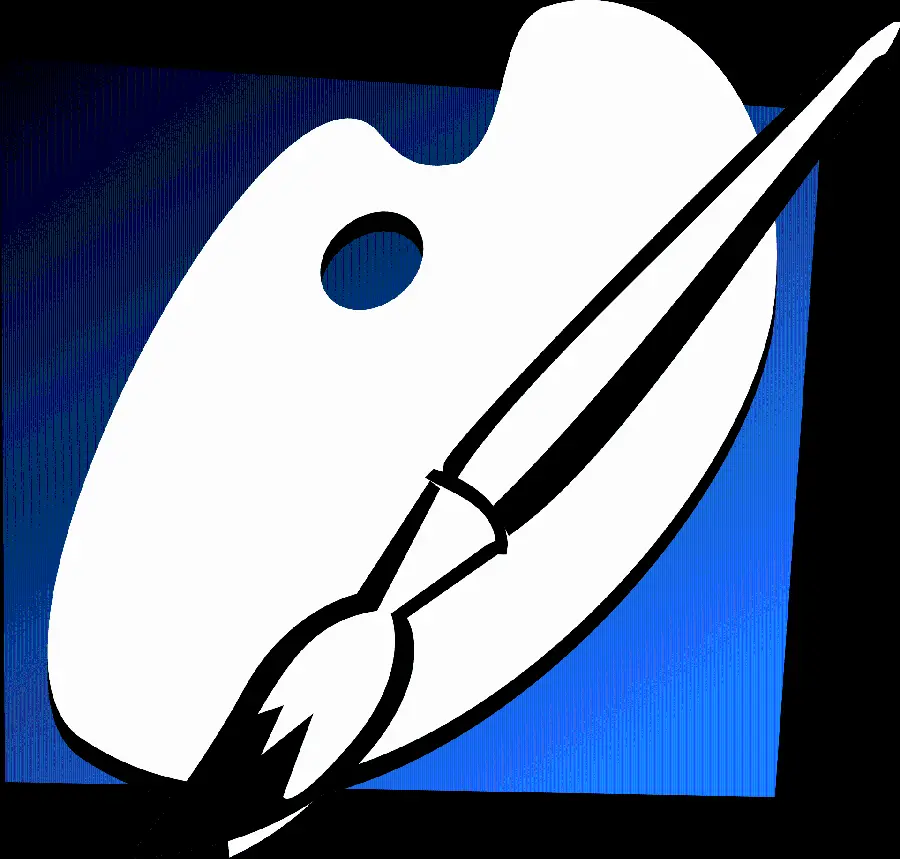 PNG Painting Palette Image for Logo