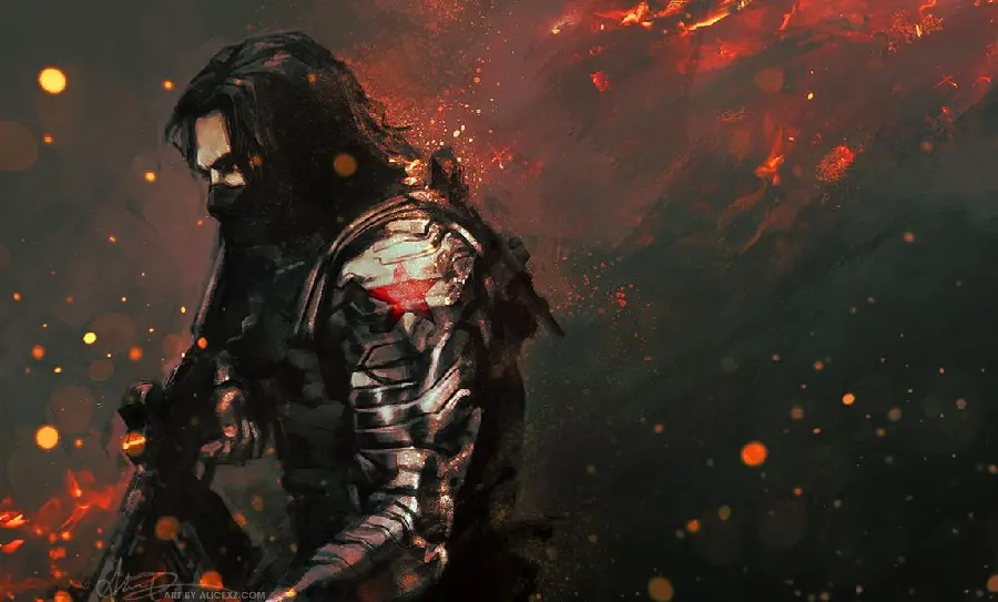 New Bucky Barnes Winter Soldier Photo