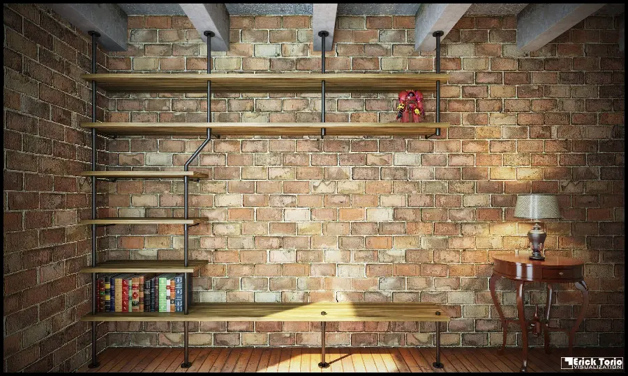 Windows Bookshelf Desktop