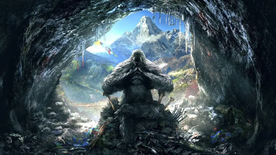 Magical Gorilla Wallpaper for Computer and Laptop