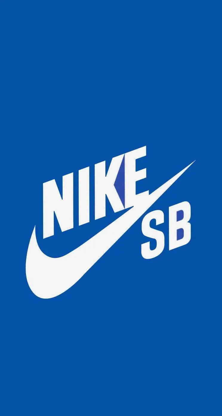 Download Blue Nike SB Logo Wallpaper