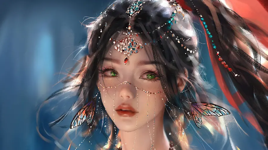 The most beautiful anime girl profile picture