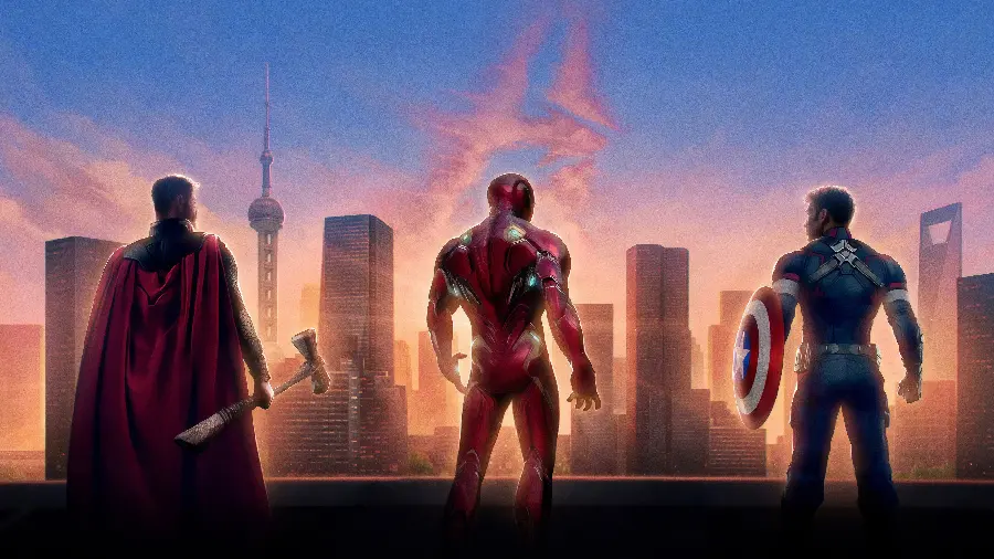 Avengers 8K Photo
