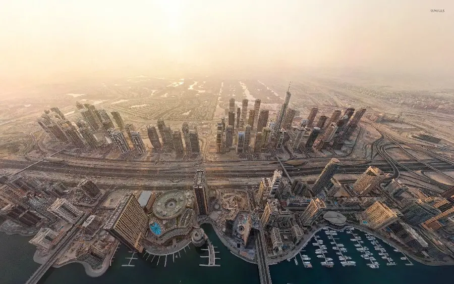 Dubai Top View Photo Free High Quality 6K