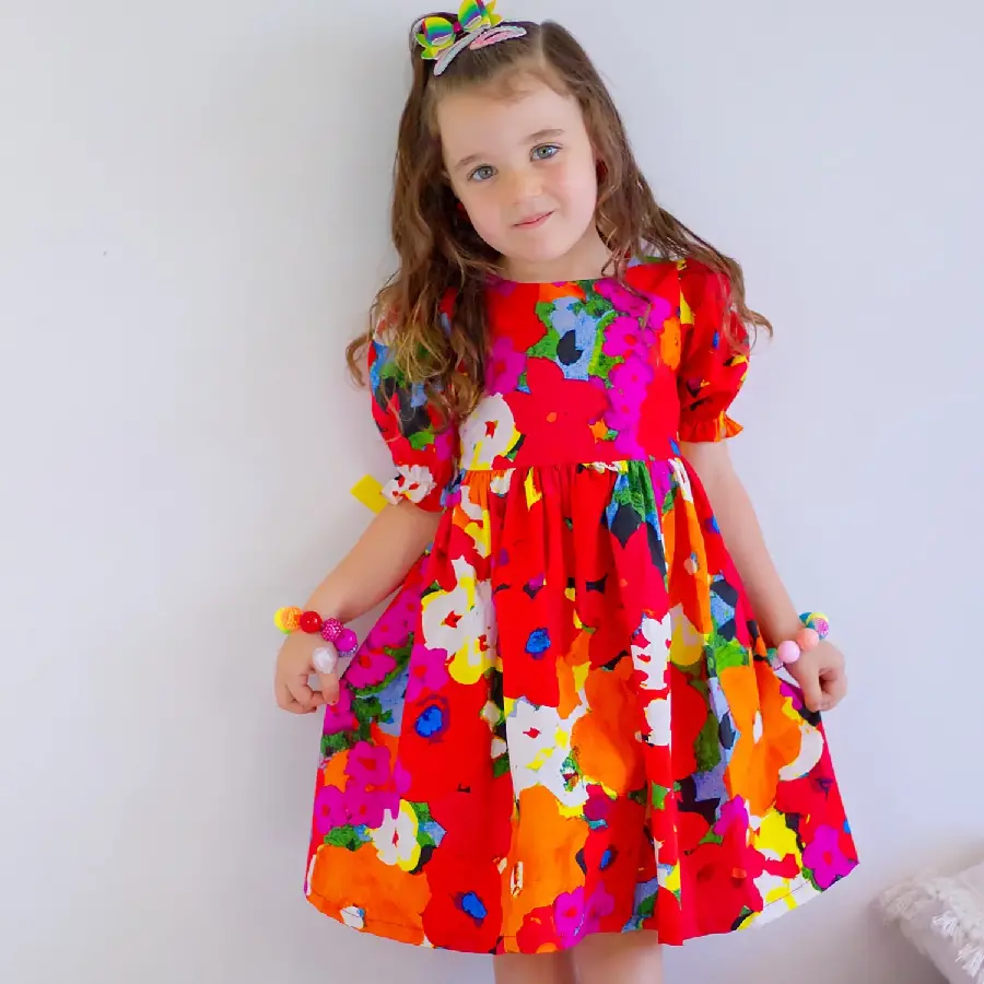 Stylish girl's dress photo