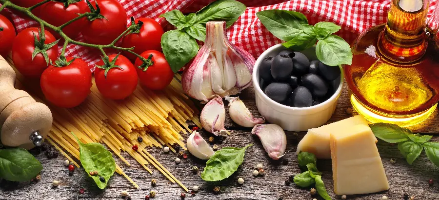 ImageHigh quality Italian pasta ingredients