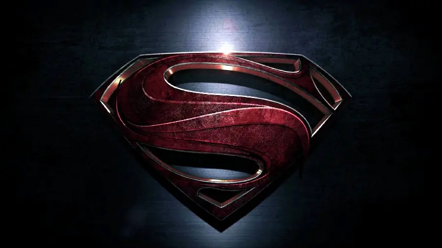 Black Superman Logo