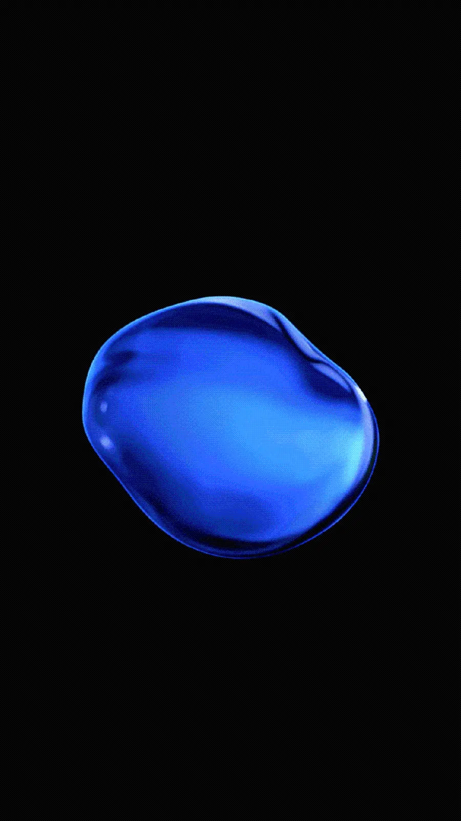 Black and blue lightning wallpaper for iPhone and Samsung