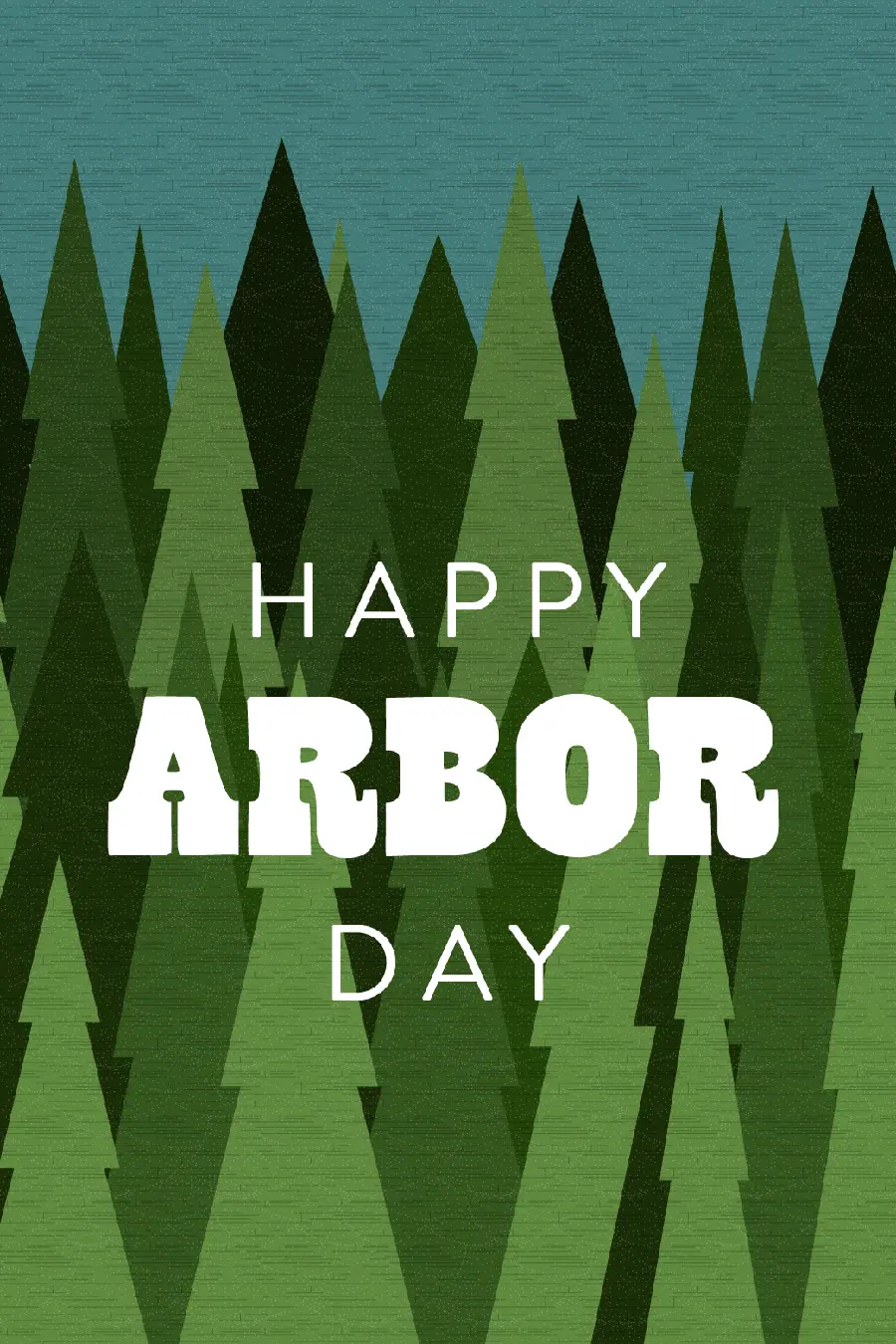 English text of the World Arbor Day greetings