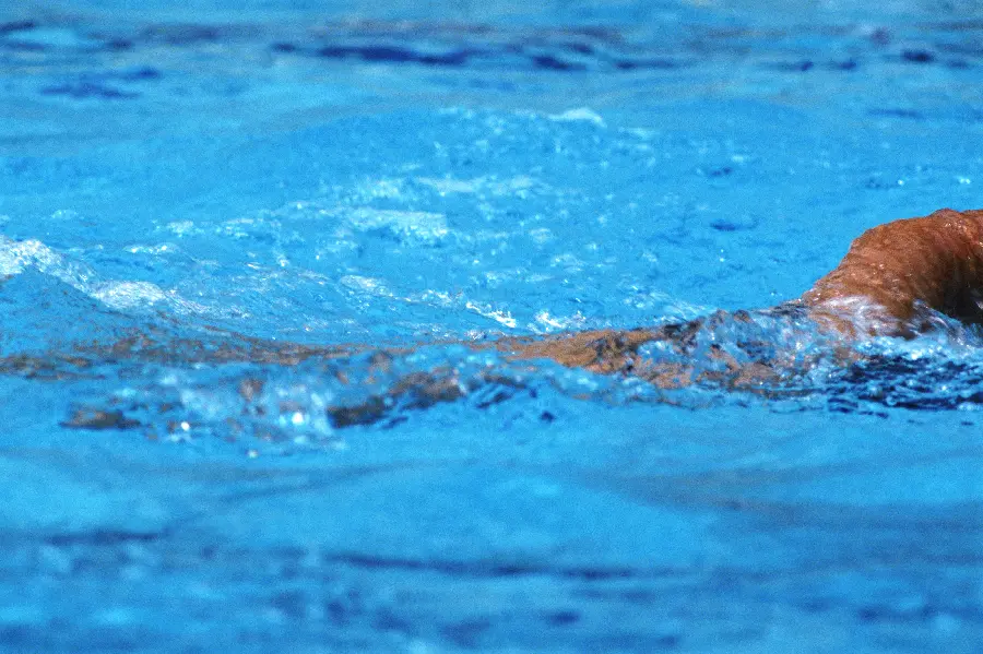 Summer Swimming Stock Photo