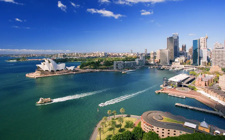 Australian Background High Quality Sydney City 8K