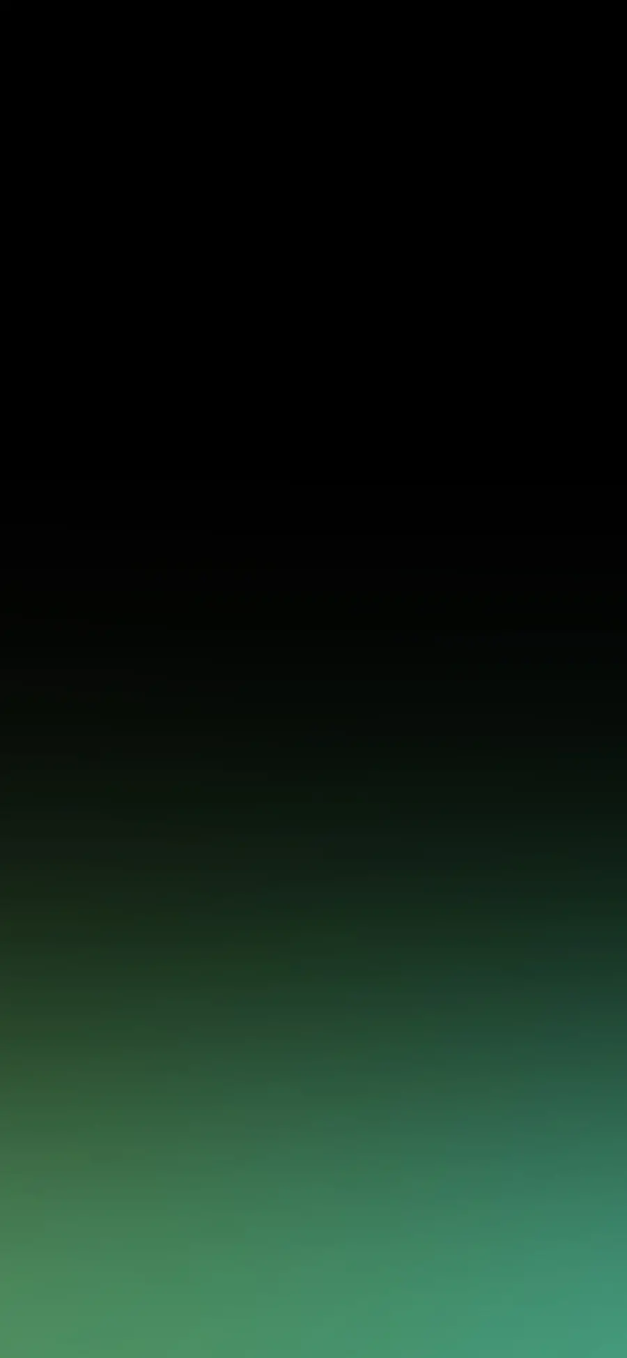 Green Black Gradient for iPhone