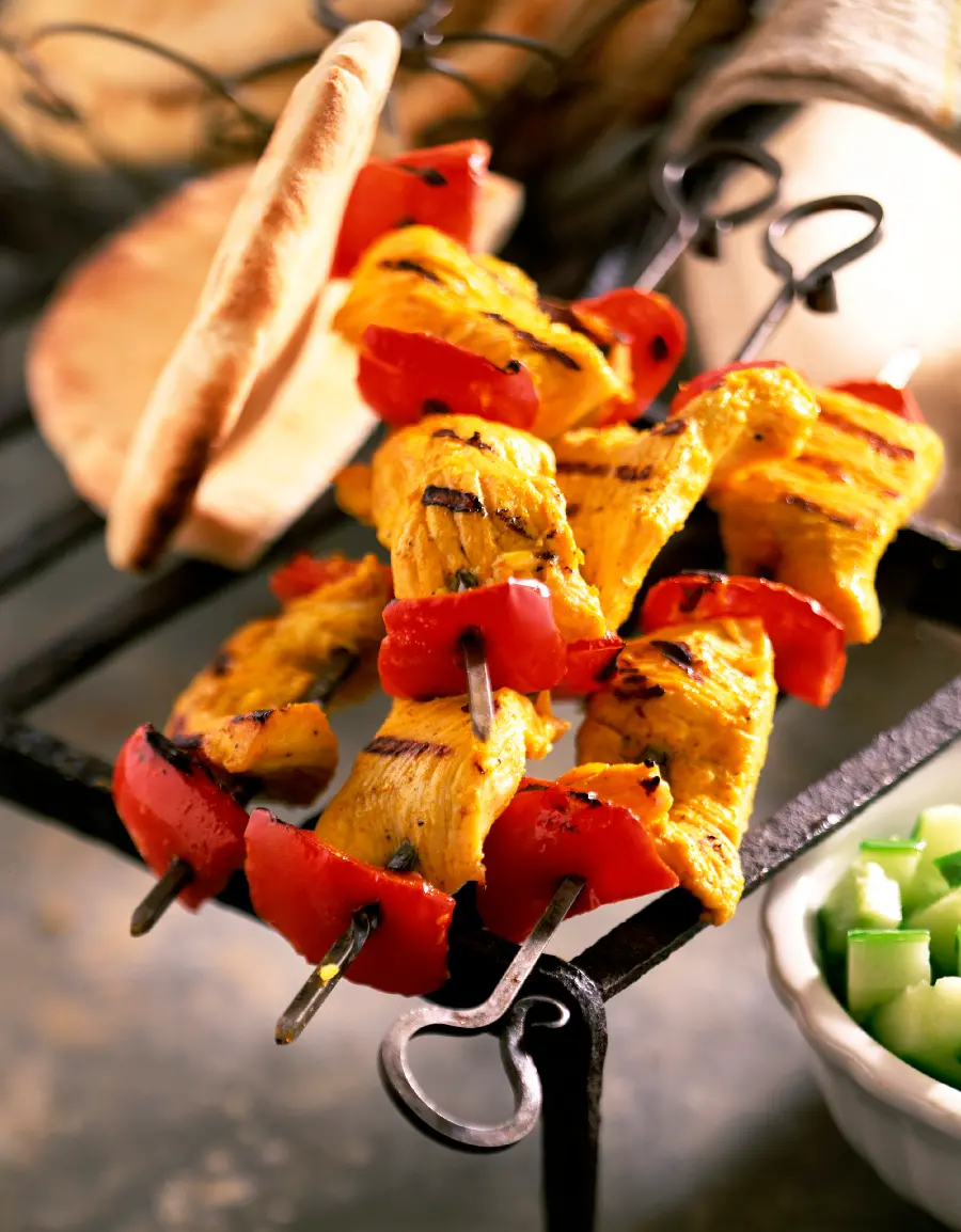 The most downloaded photo of saffron kebab chicken