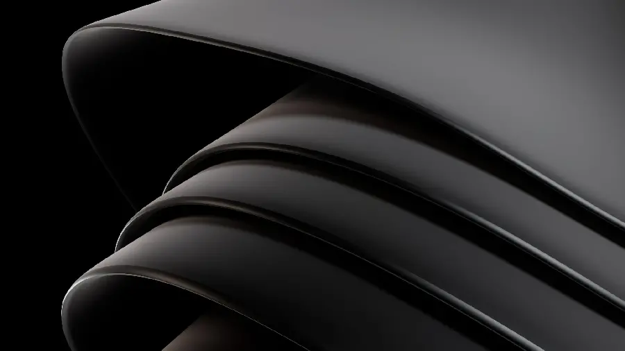 Dark black profile picture