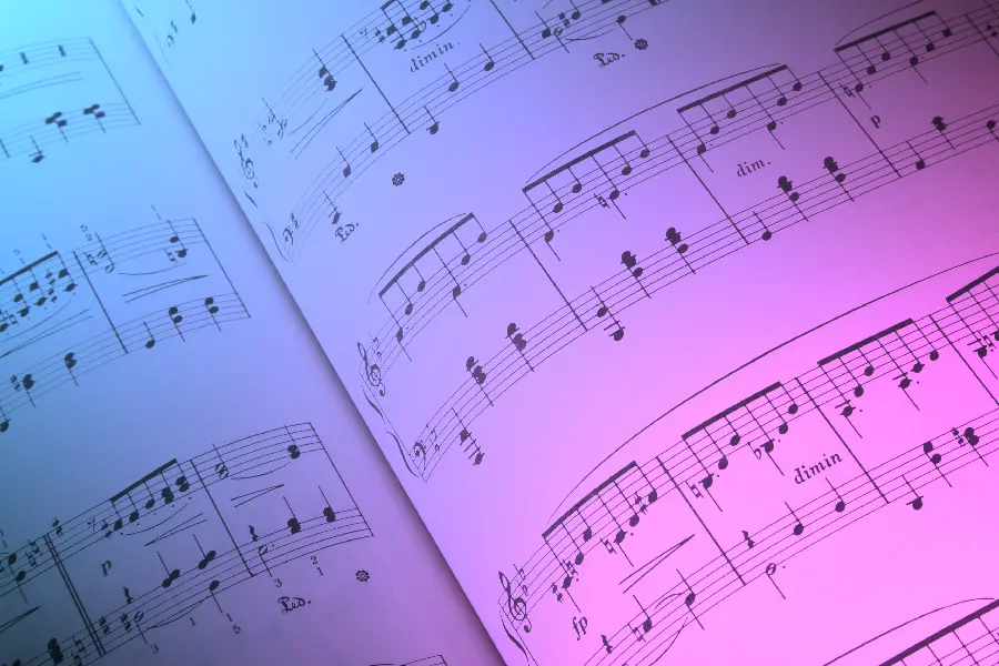  Fantasy Music Note Photo