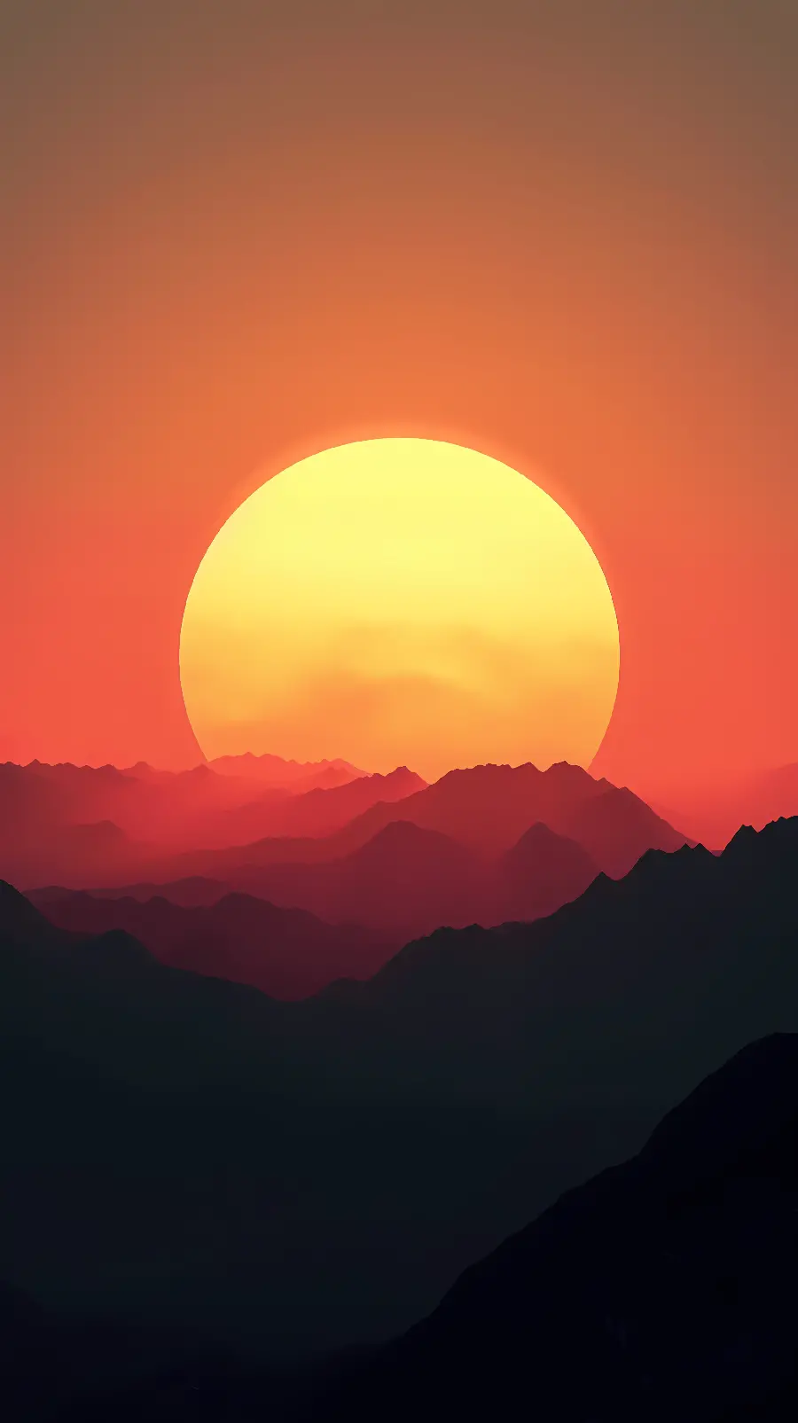 Sunset wallpaper for phone